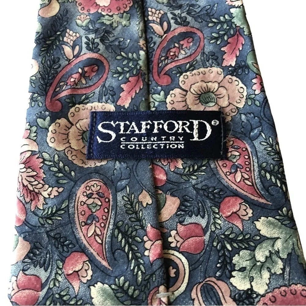 Stafford Country Collection Silk Tie Unisex 57